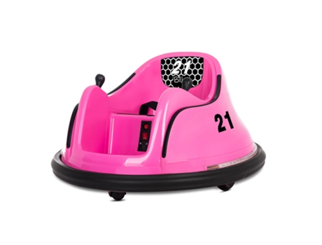 Carro Elétrico Com Para Choques 360° Pera Pink Billy