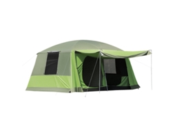 Tenda Campismo Domo 4 8 Pessoas 2 Cabines VELTRIX