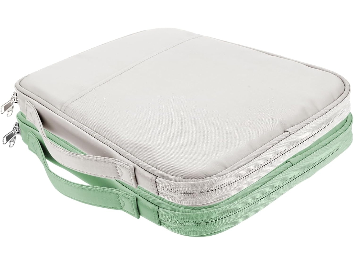 Conjunto De 2 Bolsas Resistentes Para Armazenamento De Tablets, Estojo De Transporte, Organizador Pessoal E Profissional Gokoco