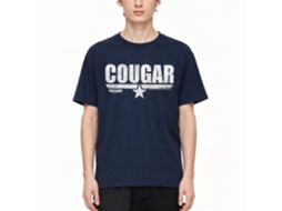 Rockinstone Top Gun Movie Cougar Navy Adult T-shirt Size:m