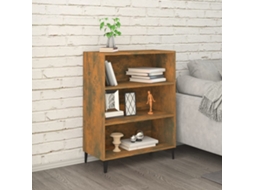 Aparador 69,5x32,5x90 cm Madera Procesada Color Roble Ahumado