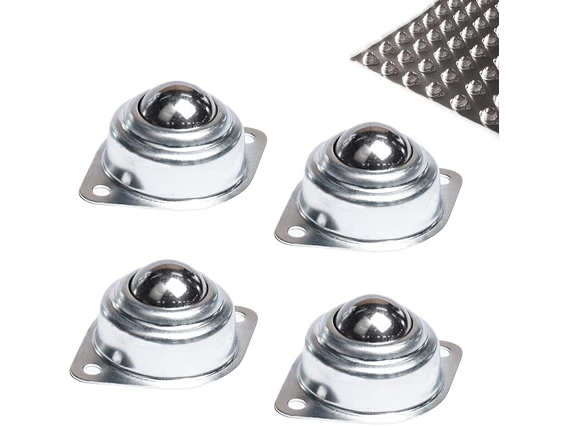 Rodízios Giratórios Com Esferas, 4 Rodízios Para Móveis, Rolamentos De Rolos Cónicos. Aquaforge