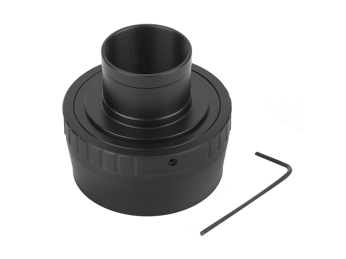 Adaptador Anel T2-nx Para Telescópio De 1,25 Polegadas Para Câmera Samsung Nx Em Liga De Alumínio