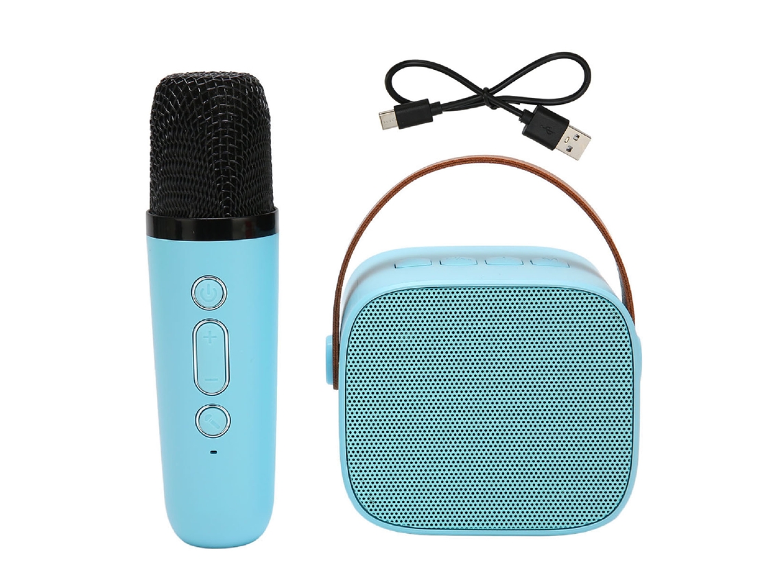 Áudio de Ktv para Casa Pequena EOOCOO (com Microfone Sem Fio, Suporta Bluetooth)