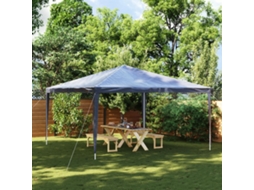 Vidaxl Tenda Para Festas 4x4 M Azul