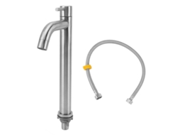 Torneira De Cozinha Com àgua Fria Em Aço Inoxidável