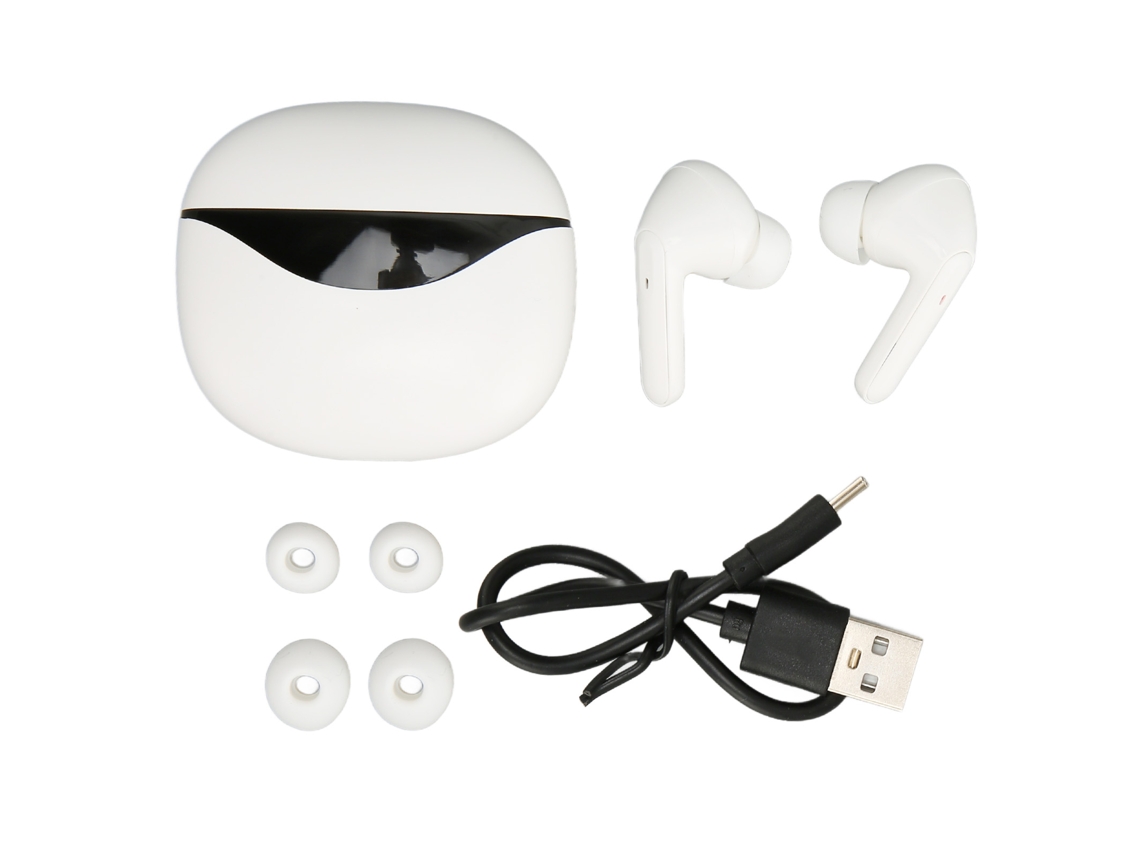Fones De Ouvido Bluetooth Sem Fio Hifi Estéreo Com Cancelamento De Ruído E Microfone Integrado Para Esportes