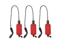 Indicador de Mordida de Pesca Portátil Vermelho 3pcs