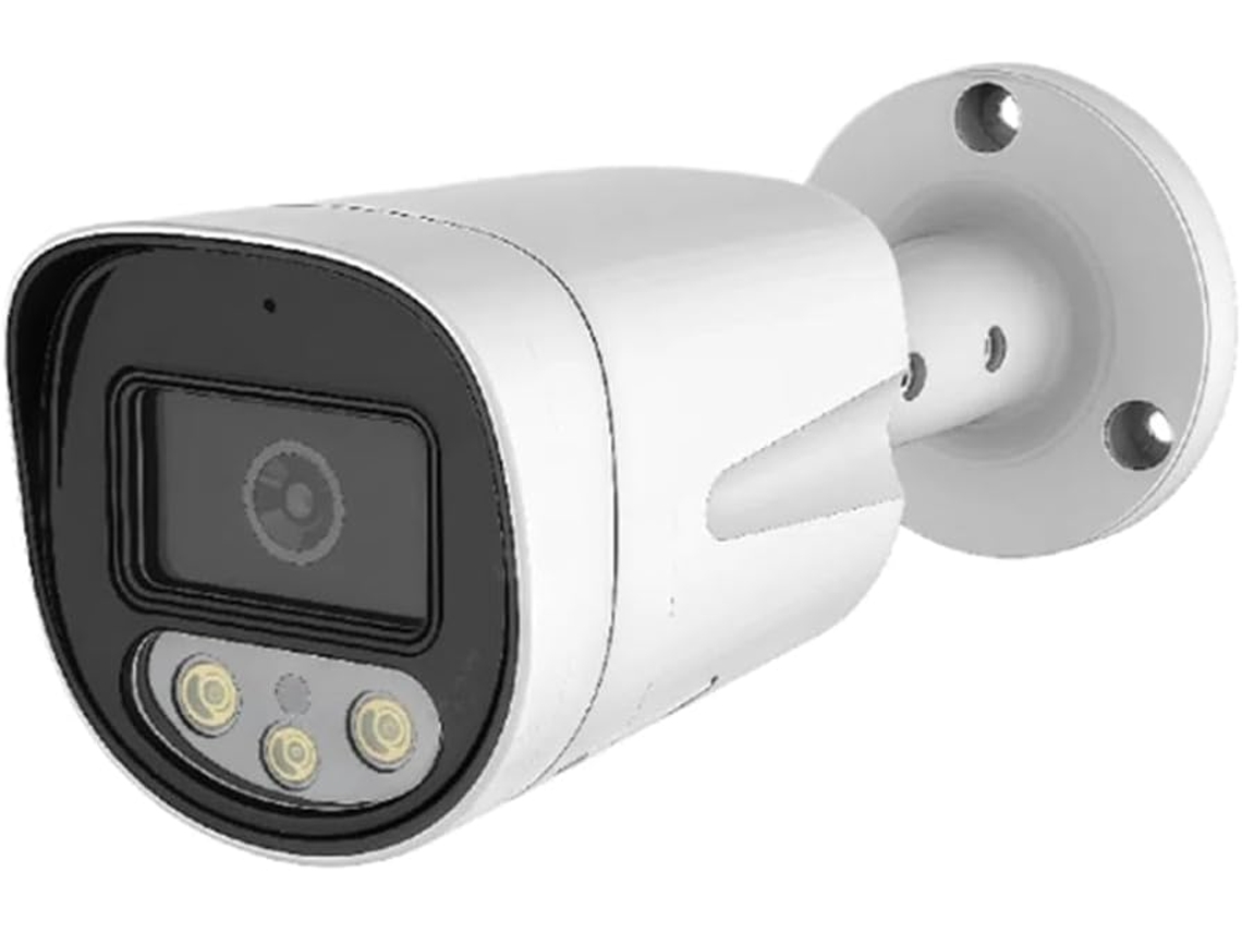 Câmera Ethernet Externa Hd De 8mp