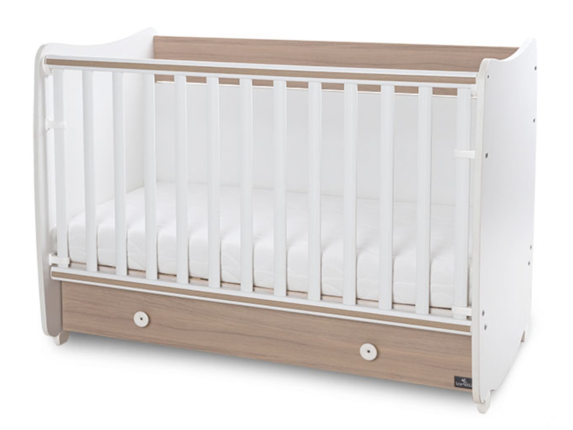 Lorelli Dream Cama De Baloiço Em Madeira 60x120 Por Lorelli - White+amber New