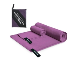 Toalha NEVEANCE Viagem Praia Secagem Rápida Super Absorvente Ultra Microfibra (60x122cm)