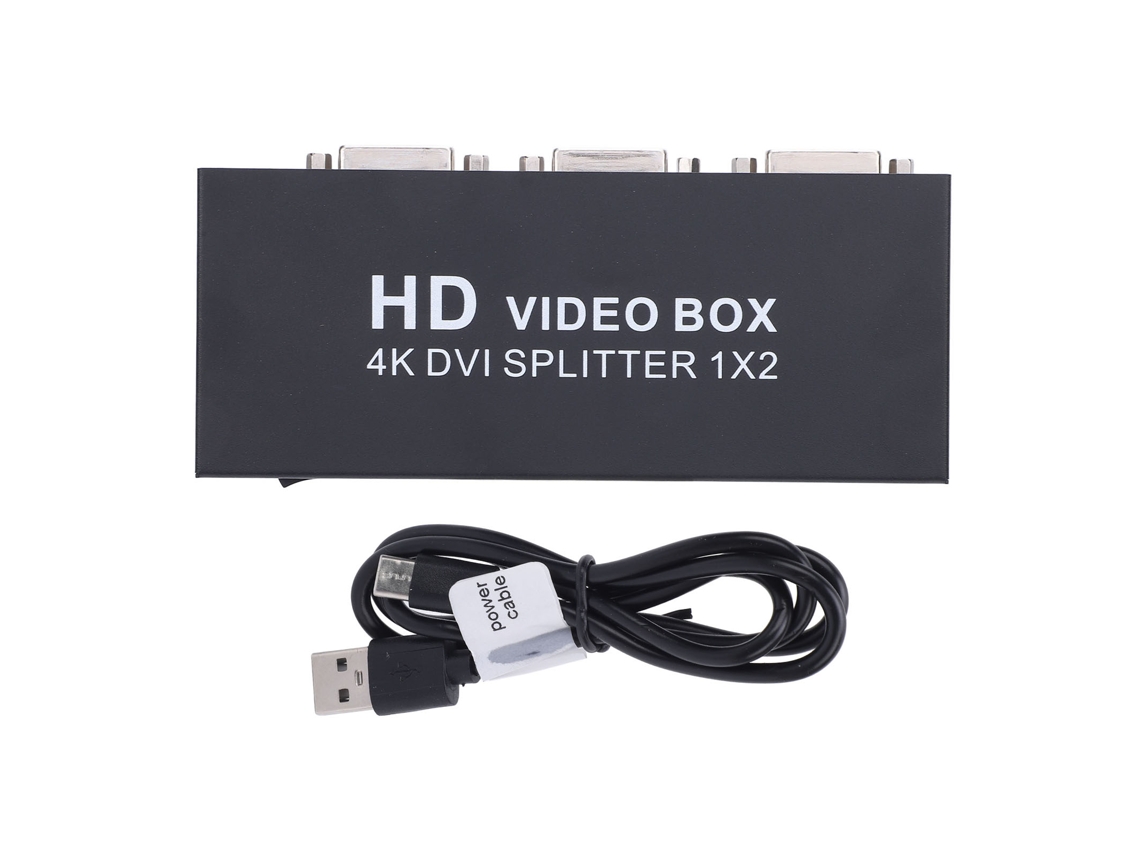 Divisor DVI com uma entrada e duas saídas EOOCOO