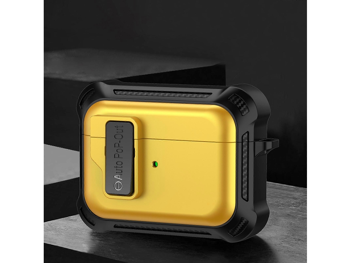 Estojo Para Fones De Ouvido Sem Fio Airpods Pro Signal Flag Com Trava De Segurança