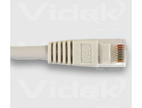 Cabo de Rede VIDEK (RJ45 - 2 m - Amarelo)