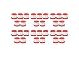 Conjunto De 30 Filtros Hepa De Substituição Para Aspirador De Pó Deerma Cm1300/cm1900, Ideal Para Remoção De Ácaros._glo
