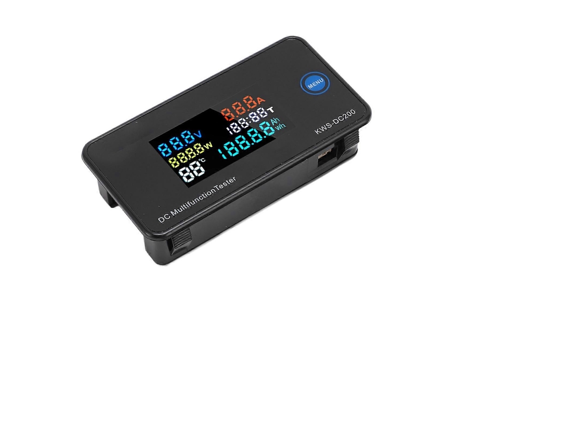 Voltímetro Digital Dc 200v 50a, Amperímetro, Display Lcd Colorido, Testador Multifuncional 7 Em 1 Para Laboratório De Fábrica. Ly Ebike