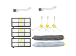 Kit De Substituição De Escova Principal, Escova Lateral E Filtro Para Varredoras Das Séries 8 E 9. Acessórios Inclusos._glo