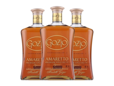 Amaretto FRANCIACORTA Gozio Premium (0.7 L - 3 Unidades)