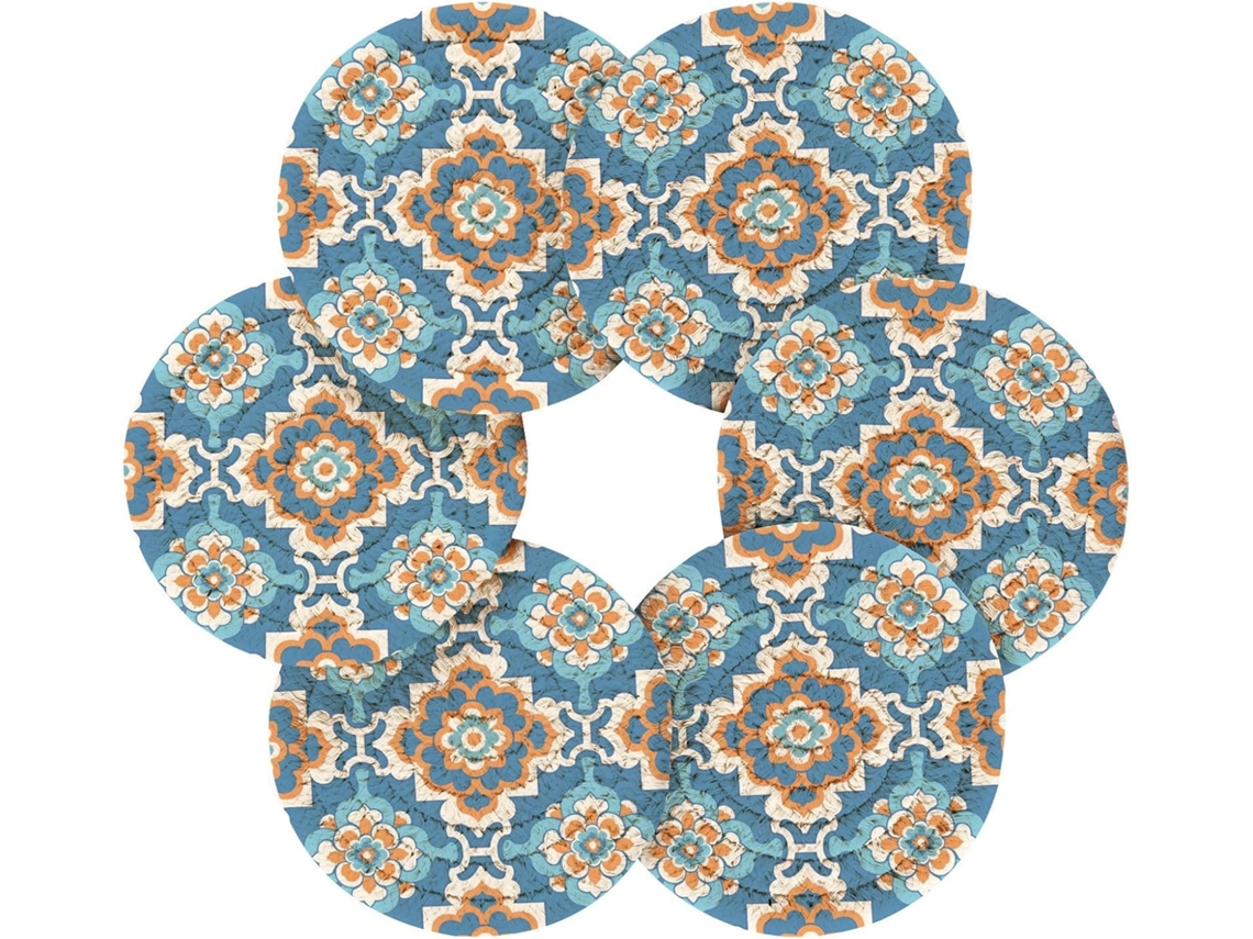 Porta-copos, 2 Cm De Diâmetro E 0,6 Cm, Isolamento Térmico, Redondos