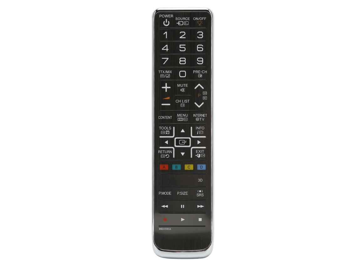 Controle Remoto Substituto Com Botões Grandes Para Tv Samsung Ua40c7000 Ua46c7000 Ua55c7000
