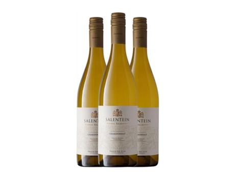 Vinho branco SALENTEIN Barrel Selection Chardonnay Valle de Uco (0.75 L - 3 Unidades)