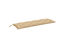 Garden Bench Cushion, Garden Bench Cushions Vidaxl Bege Tecido (150 X 50 X 7 Cm)