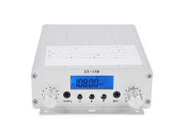 Laxiscreed Transmissor Fm 87-108mhz Para Rádio, Alta Qualidade E Compatível