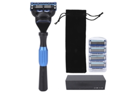 Lâmina De Barbear De Zinco De 5 Camadas Para Homens Portátil