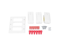 Interruptor Inteligente Wifi De Parede Com Controle Remoto Por Voz 3 Gang Ac100~240v