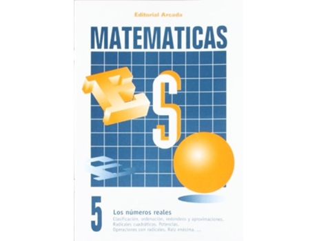 Livro Los Números Reales Da Editorial Nadal-arcada S.l. De José/ Nadal Colome Vidal Juncosa (espanhol)