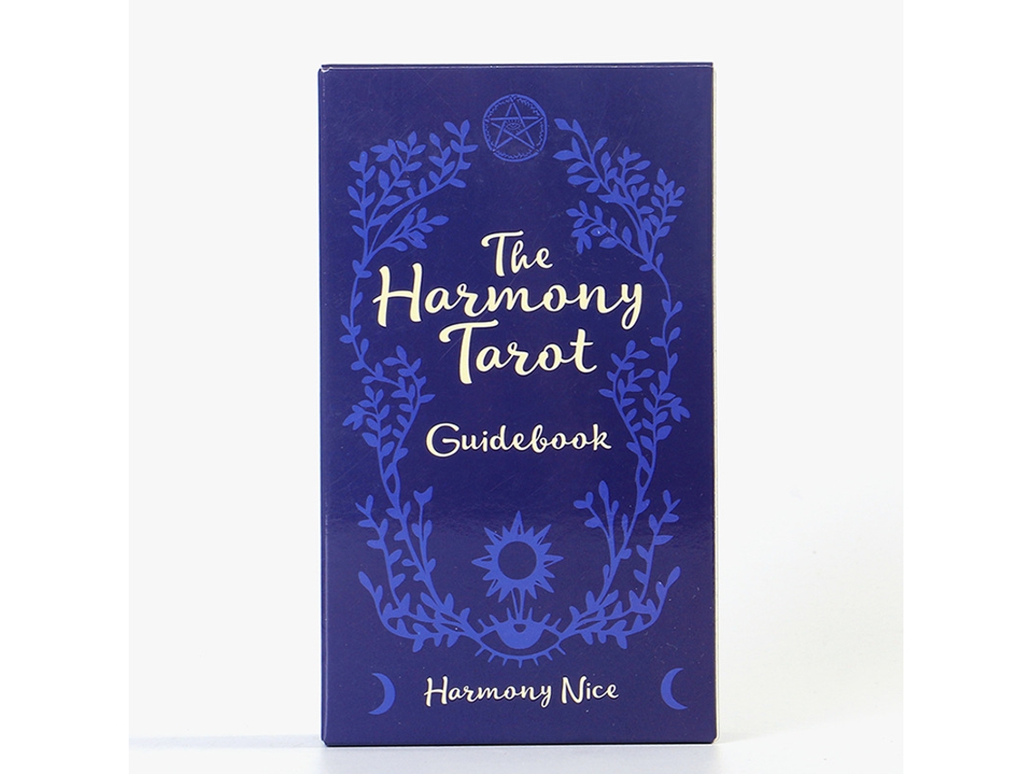Conjunto De Tarot Harmony, Versão Em Inglês, 12x7 Cm, 78 Cartas Interativas