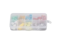 Kit De Fusíveis Automóvel Laxiscreed Com Diversas Cores Em Liga De Zinco