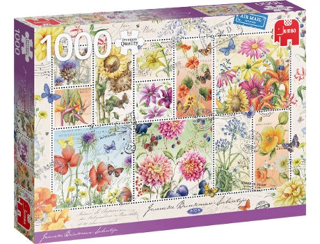 Puzzle  Flower Stamps (1000 Peças)
