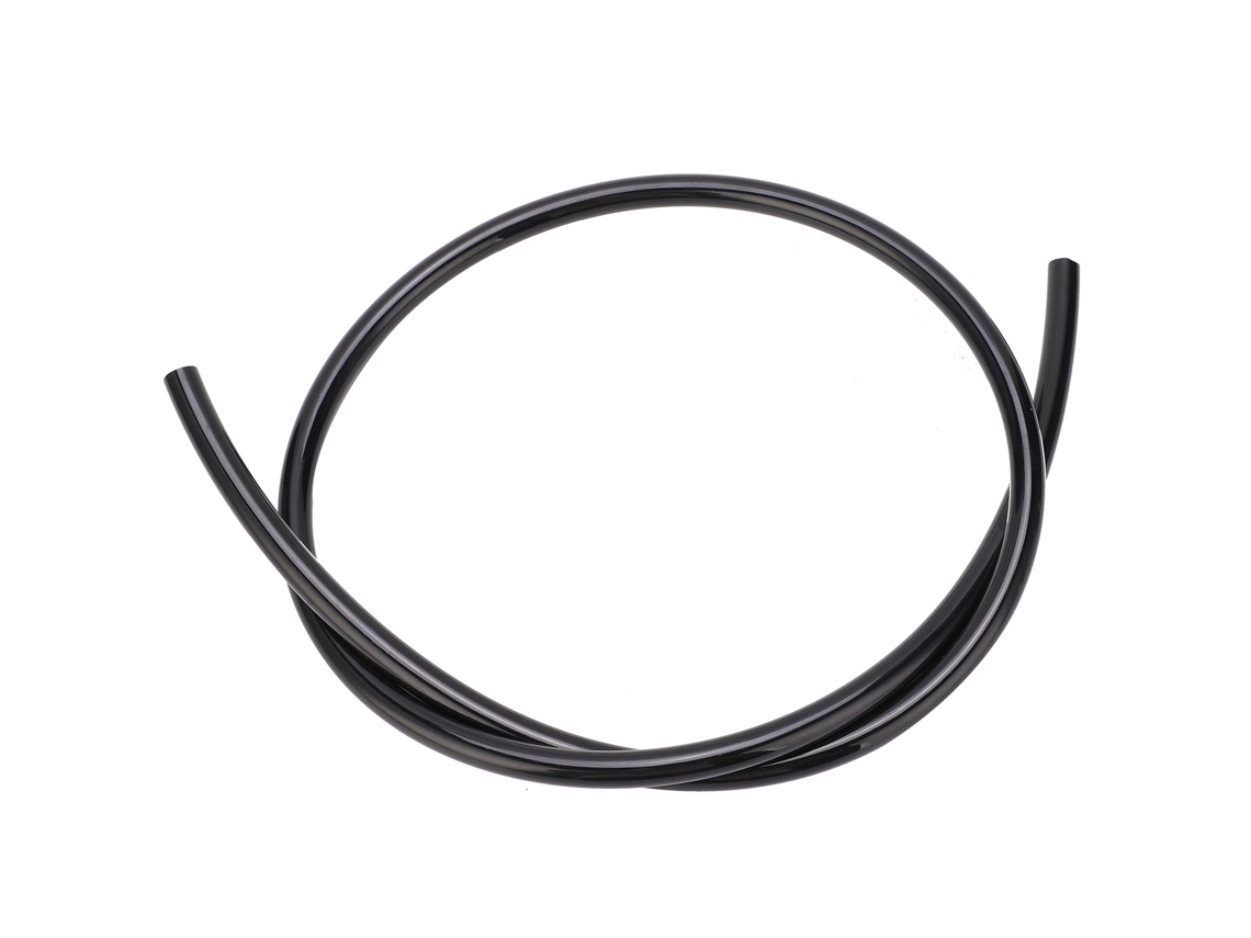 Mangueira Pneumática Flexível Tpu Para Compressor De Ar Óleo Químico Od4xid2.5 Preta 1m