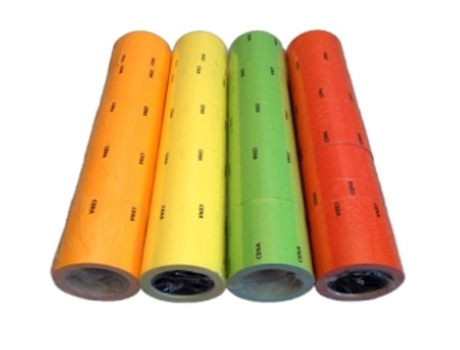 Etiquetas De Preço 40x30, Mistura De Cores, 1 Rolo Poligraf