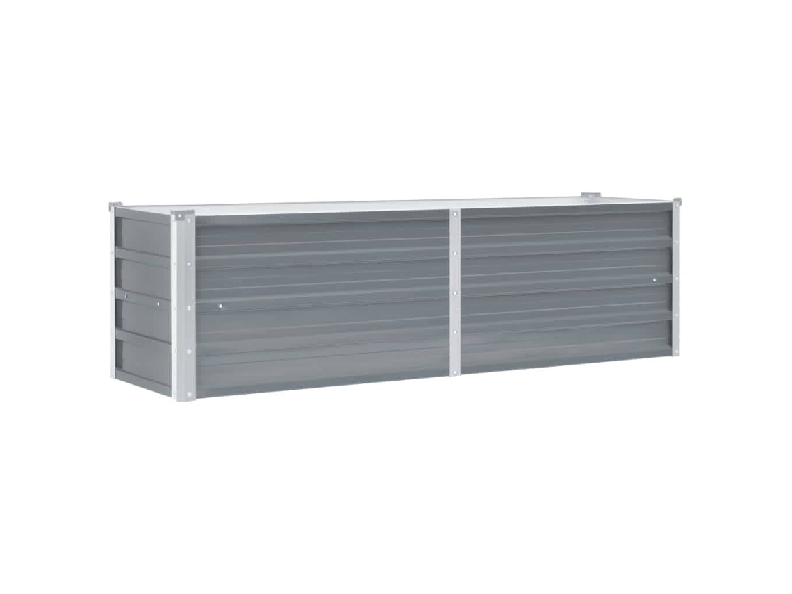 Raised Bed, Raised Beds Vidaxl Cinzeto Aço (160 X 40 X 45 Cm)