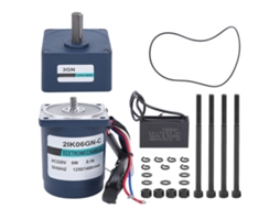 Motor Redutor AC 6W 220V Velocidade Fixa com Capacitor