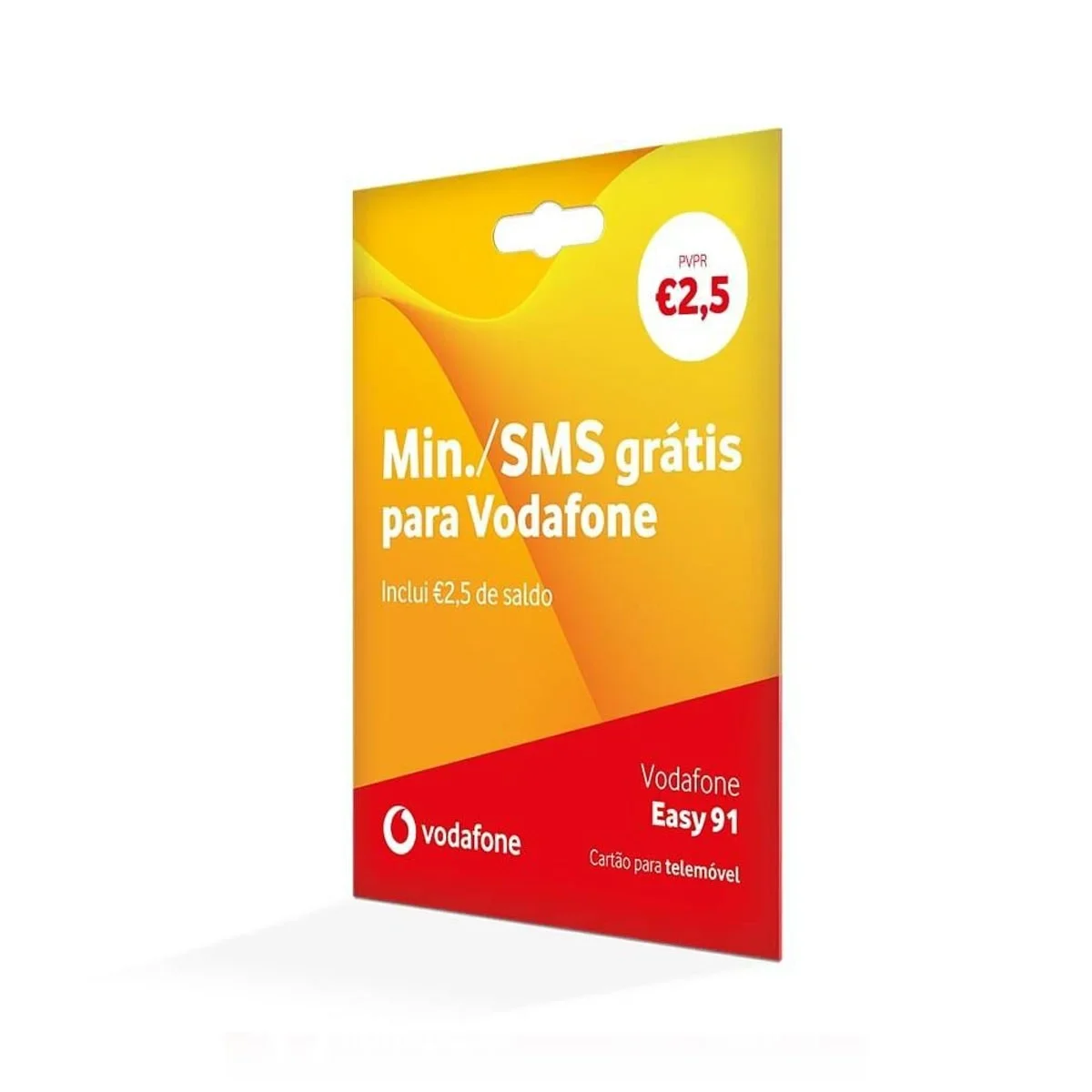 Cartão VODAFONE Easygo 2.50+15