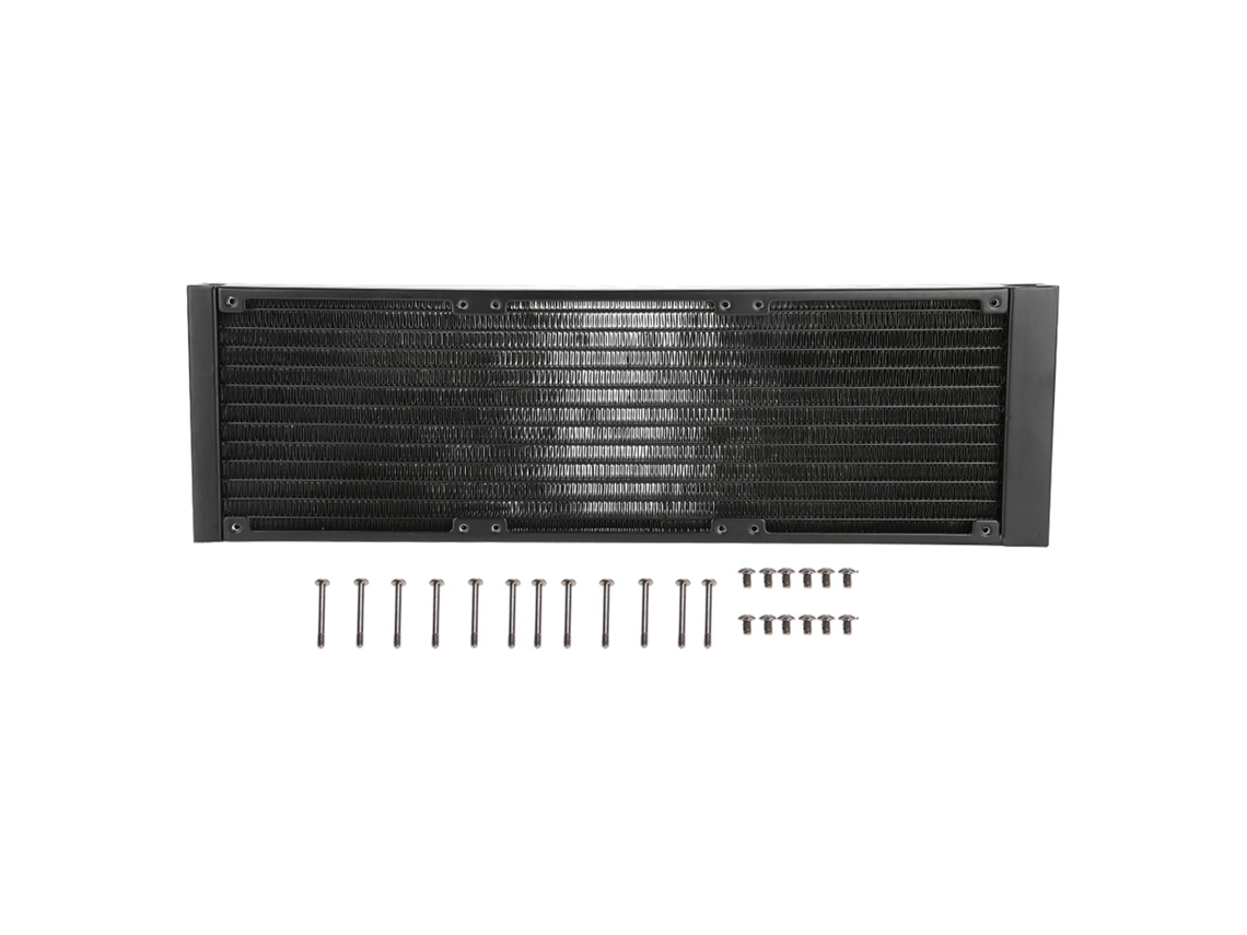 Dissipação Rápida De Calor 360mm 12 Tubos Trocador De Calor De Resfriamento Por Água Para Pc