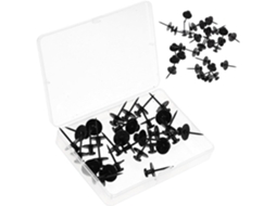 Yardwe Metal Tachinhas Para Cortiça Quadros, 30 Unidades, Cabeça Chata, Design Multiuso Para Fixar Fotos E Mensagens Em