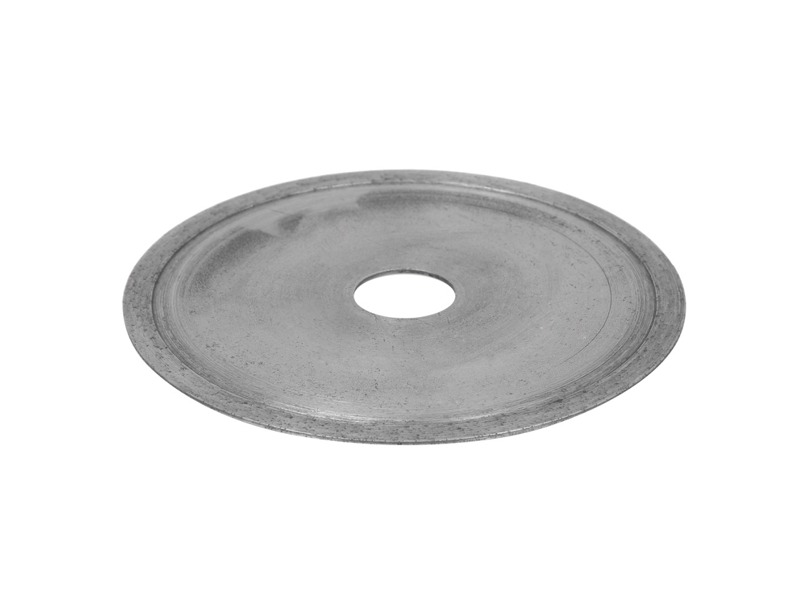 Disco de serra circular diamantado de 100/110 mm e 16/20 mm para corte de joias, pedras, gemas e cristais de jadeíta.