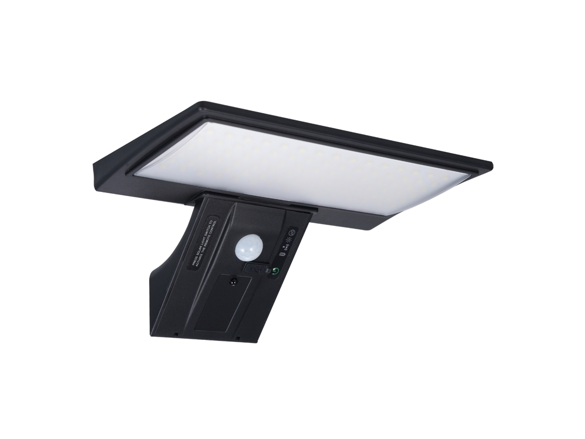 2026 lâmpada Solar de Parede com 90 Leds Sensor de Movimento Pir 6000k Modos de Iluminação Ip65 Impermeável para Exterior Jardim Pátio