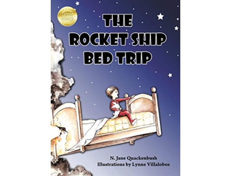 Livro The Rocket Ship Bed Trip de N Jane Quackenbush (Inglês)