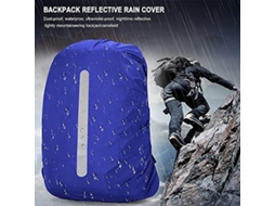Capa para mochila impermeável Slowmoose, capa para mochila escolar com faixa refletiva