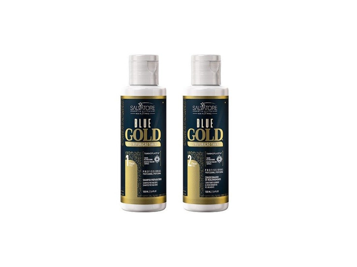 Salvatore Mini Kit Alisamento Blue Gold 2x100ml