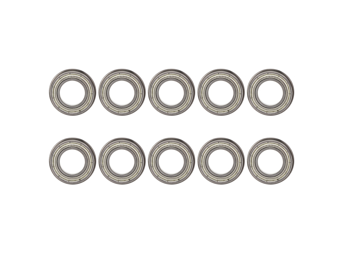 Rolamento De Esfera Com Flange F6903zz Miniatura Aço Cromo Hardware Peças Mecânicas 10pcs