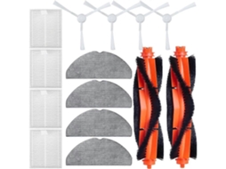 Kit De Acessórios Para Aspirador Robô S20: Peças De Reposição, Escova Lateral Principal, Filtro Hepa, Esfregão E Tampa De Limpeza._ozo