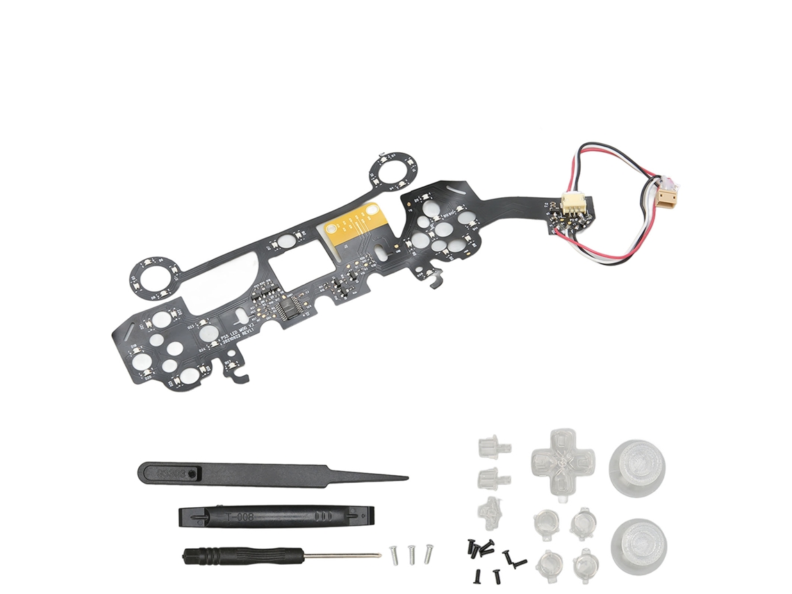 Kit Botões Iluminados D pad Ps5 LAXISCREED