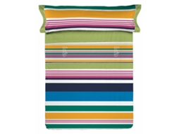 Conjunto De Lençol Lois Frida Multicolor Poliéster Verde (40x30x4.5cm)