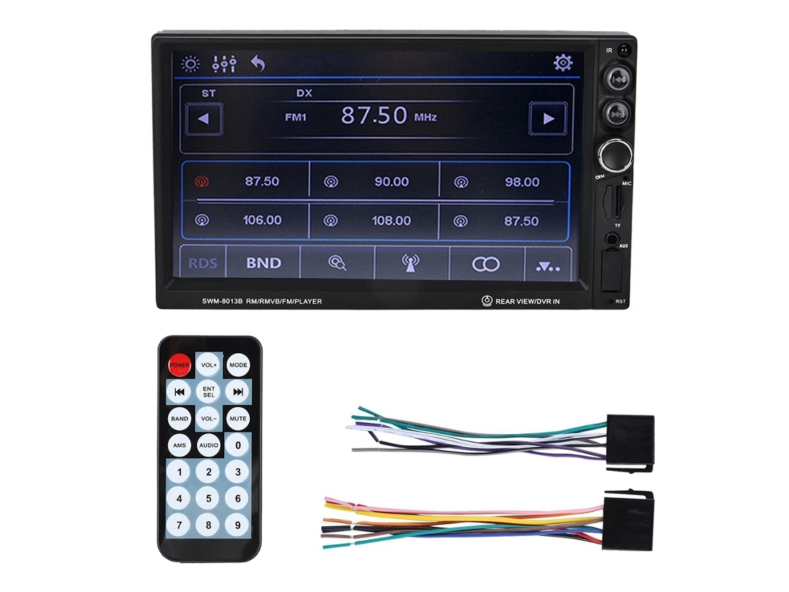 Rádio Automotivo Din (bluetooth, Reprodutor De Mp5)